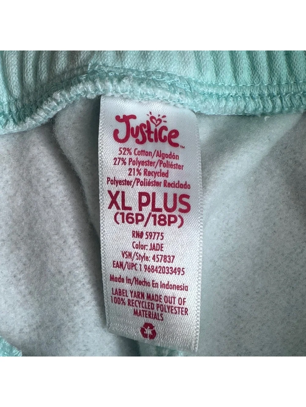 Justice Girls' XL Plus Tie-Dye Jogger Pants